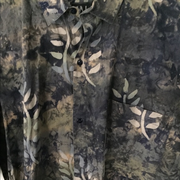 Java lava button down shirt 90s - Picture 4 of 8